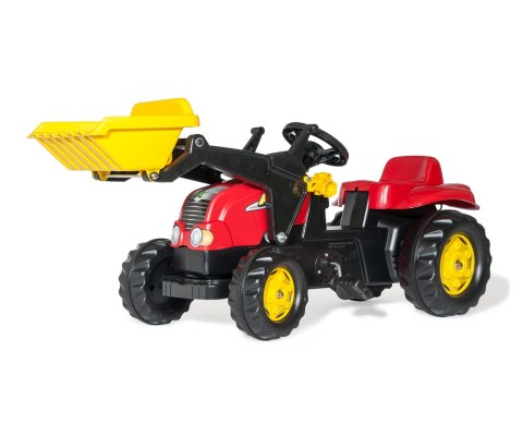 Rolly Toys Rolly Toys 023127 Traktor Rolly Kid z łyżka i przyczepa Czerwony Rolly Toys Rolly Toys 023127 Traktor Rolly Kid z łyżka i przyczepa Czerwony