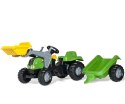 Rolly Toys Rolly Toys 023134 Traktor Rolly Kid X z łyżka i przyczepa Zielony Rolly Toys Rolly Toys 023134 Traktor Rolly Kid X z łyżka i przyczepa Zielony