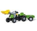 Rolly Toys Rolly Toys 023134 Traktor Rolly Kid X z łyżka i przyczepa Zielony Rolly Toys Rolly Toys 023134 Traktor Rolly Kid X z łyżka i przyczepa Zielony