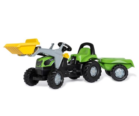 Rolly Toys Rolly Toys 023196 Traktor Rolly Kid Deutz Fahir 5115G TB z łyżka i przyczepą Rolly Toys Rolly Toys 023196 Traktor Rolly Kid Deutz Fahir 5115G TB z łyżka i przyczepą