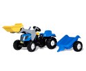 Rolly Toys Rolly Toys 023929 Traktor Rolly Kid New Holland Agriculture z łyżka i przyczepą