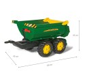 Rolly Toys Rolly Toys 122165 Przyczepa Rolly Halfpipe półwywrotka John Deere 2-osie Rolly Toys Rolly Toys 122165 Przyczepa Rolly Halfpipe półwywrotka John Deere 2-osie