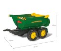 Rolly Toys Rolly Toys 122165 Przyczepa Rolly Halfpipe półwywrotka John Deere 2-osie