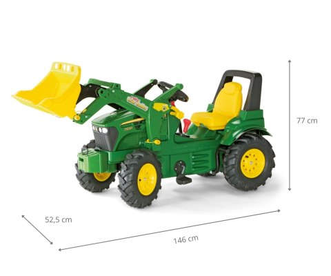 Rolly Toys Rolly Toys 710126 Traktor Rolly Farmtrac John Deere z łyżką i pompowanymi kołami Rolly Toys Rolly Toys 710126 Traktor Rolly Farmtrac John Deere z łyżką i pompowanymi kołami