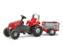 Rolly Toys Rolly Toys 800261 Traktor Rolly Junior RT z przyczepą Czerwony Rolly Toys Rolly Toys 800261 Traktor Rolly Junior RT z przyczepą Czerwony