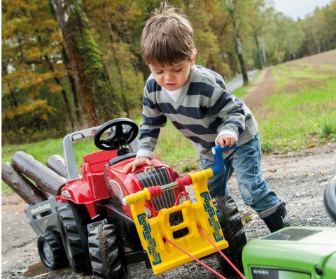 Rolly Toys Rolly Toys 800261 Traktor Rolly Junior RT z przyczepą Czerwony Rolly Toys Rolly Toys 800261 Traktor Rolly Junior RT z przyczepą Czerwony