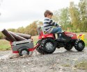 Rolly Toys Rolly Toys 800261 Traktor Rolly Junior RT z przyczepą Czerwony Rolly Toys Rolly Toys 800261 Traktor Rolly Junior RT z przyczepą Czerwony