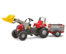 Rolly Toys Rolly Toys 811397 Traktor Rolly Junior RT z przyczepą i łyżka Czerwony