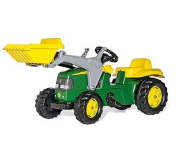 Rolly Toys Rolly Toys 811496 Traktor Rolly Junior John Deere z łyżką i przyczepą