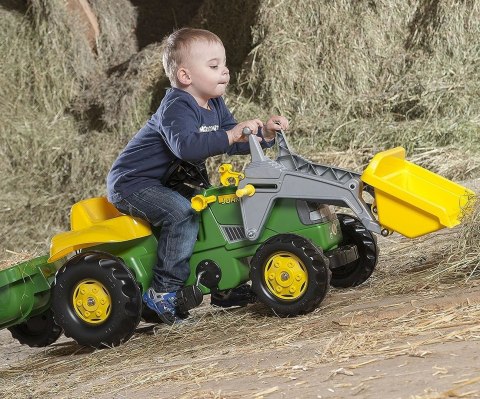Rolly Toys Rolly Toys 811496 Traktor Rolly Junior John Deere z łyżką i przyczepą Rolly Toys Rolly Toys 811496 Traktor Rolly Junior John Deere z łyżką i przyczepą