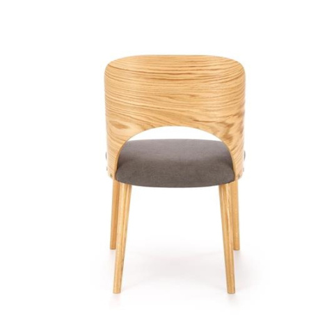 Halmar CADIZ krzesło dąb naturalny / popiel, materiał: drewno lite - dębowe / sklejka gięta Halmar CADIZ krzesło dąb naturalny / popiel, materiał: drewno lite - dębowe / sklejka gięta