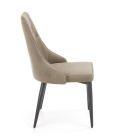 Halmar K365 krzesło beżowy, materiał: tkanina velvet / stal malowana proszkowo Halmar K365 krzesło beżowy, materiał: tkanina velvet / stal malowana proszkowo