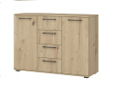 KOMODA SZEROKA FLEX system szaf modułowych - KOMODA KM-2 DĄB ARTISAN DRZWI SZUFLADY HALMAR PŁYTA LAMIMOWANA KOMODA SZEROKA FLEX system szaf modułowych - KOMODA KM-2 DĄB ARTISAN DRZWI SZUFLADY HALMAR PŁYTA LAMIMOWANA