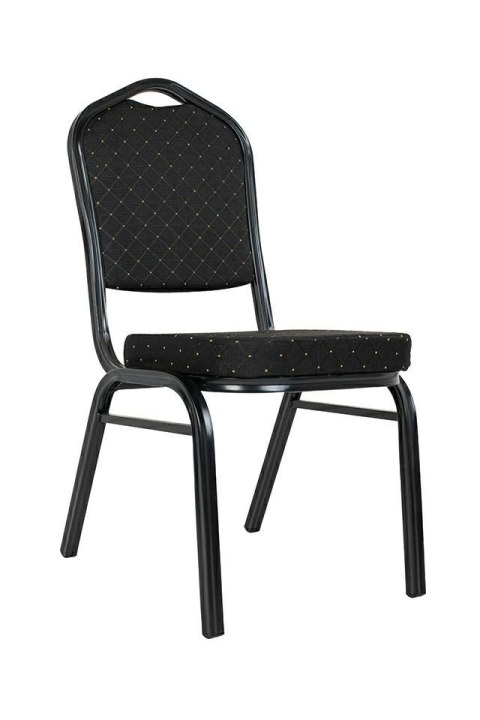 King Home Krzesło bankietowe HERON czarne King Home Krzesło bankietowe HERON czarne
