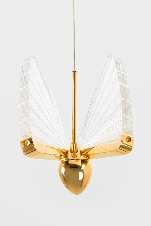 King Home Lampa wisząca BUTTERFLY DISC 5 złota King Home Lampa wisząca BUTTERFLY DISC 5 złota
