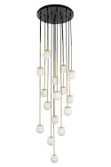 King Home Lampa wisząca CANNON DISC 16 złota King Home Lampa wisząca CANNON DISC 16 złota