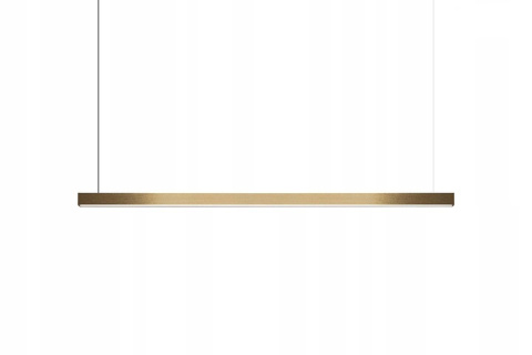 LAMPA WISZĄCA LED LINUS 100 ZŁOTA METAL ALUMINIUM King Home LAMPA WISZĄCA LED LINUS 100 ZŁOTA METAL ALUMINIUM King Home
