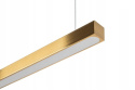 LAMPA WISZĄCA LED LINUS 100 ZŁOTA METAL ALUMINIUM King Home LAMPA WISZĄCA LED LINUS 100 ZŁOTA METAL ALUMINIUM King Home