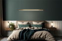 LAMPA WISZĄCA LED LINUS 100 ZŁOTA METAL ALUMINIUM King Home LAMPA WISZĄCA LED LINUS 100 ZŁOTA METAL ALUMINIUM King Home