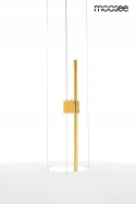 LAMPA wisząca LED PARROT 68 ZŁOTA metal dekoracyjna oprawa, w której klosze służą do rozpraszania padającego światła MOOSEE LAMPA wisząca LED PARROT 68 ZŁOTA metal dekoracyjna oprawa, w której klosze służą do rozpraszania padającego światła MOOSEE