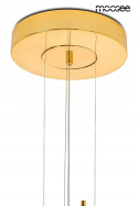 LAMPA wisząca LED PARROT 68 ZŁOTA metal dekoracyjna oprawa, w której klosze służą do rozpraszania padającego światła MOOSEE LAMPA wisząca LED PARROT 68 ZŁOTA metal dekoracyjna oprawa, w której klosze służą do rozpraszania padającego światła MOOSEE