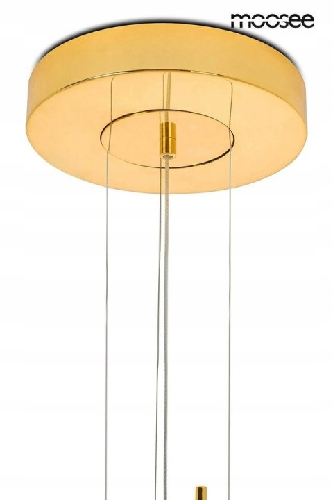 LAMPA wisząca LED PARROT 68 ZŁOTA metal dekoracyjna oprawa, w której klosze służą do rozpraszania padającego światła MOOSEE LAMPA wisząca LED PARROT 68 ZŁOTA metal dekoracyjna oprawa, w której klosze służą do rozpraszania padającego światła MOOSEE