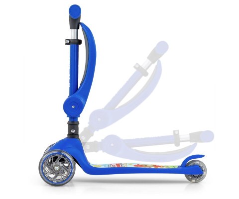 Milly Mally Milly Mally Scooter Fuzzy Blue Milly Mally Milly Mally Scooter Fuzzy Blue