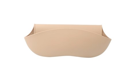 Mombella Mombella Silikonowy Śliniak z Kieszonką 3D Light Brown Mombella Mombella Silikonowy Śliniak z Kieszonką 3D Light Brown
