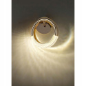 LAMPA ŚCIENNA KINKIET LED HELIOS Moosee MOOSEE ZŁOTY połysk aluminium dekoracyjne kryształy KSZTAŁT KOŁATKI LAMPA ŚCIENNA KINKIET LED HELIOS Moosee MOOSEE ZŁOTY połysk aluminium dekoracyjne kryształy KSZTAŁT KOŁATKI