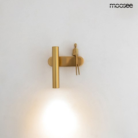 Moosee MOOSEE lampa ścienna BOY TUBE L złota Moosee MOOSEE lampa ścienna BOY TUBE L złota