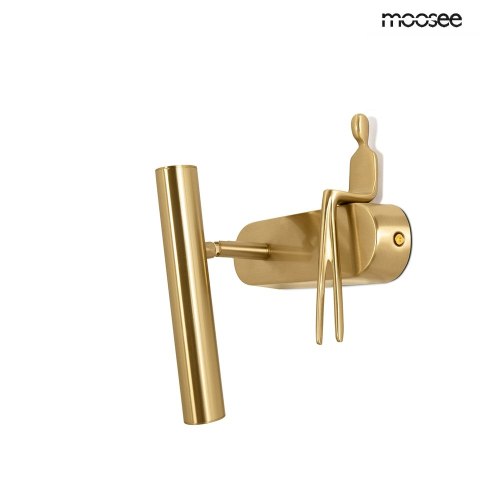 Moosee MOOSEE lampa ścienna BOY TUBE L złota Moosee MOOSEE lampa ścienna BOY TUBE L złota
