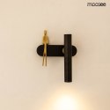 Moosee MOOSEE lampa ścienna BOY TUBE R czarna Moosee MOOSEE lampa ścienna BOY TUBE R czarna