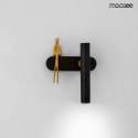 Moosee MOOSEE lampa ścienna BOY TUBE R czarna Moosee MOOSEE lampa ścienna BOY TUBE R czarna