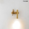 Moosee MOOSEE lampa ścienna BOY TUBE R złota Moosee MOOSEE lampa ścienna BOY TUBE R złota
