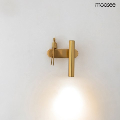 Moosee MOOSEE lampa ścienna BOY TUBE R złota Moosee MOOSEE lampa ścienna BOY TUBE R złota