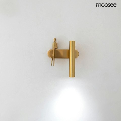 Moosee MOOSEE lampa ścienna BOY TUBE R złota Moosee MOOSEE lampa ścienna BOY TUBE R złota