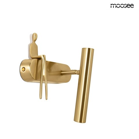 Moosee MOOSEE lampa ścienna BOY TUBE R złota Moosee MOOSEE lampa ścienna BOY TUBE R złota