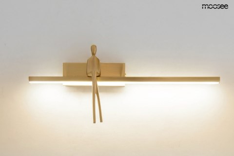Moosee MOOSEE lampa ścienna BOY złota Moosee MOOSEE lampa ścienna BOY złota