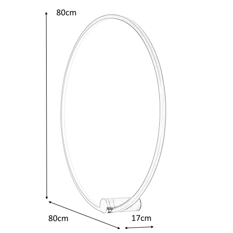 LAMPA ścienna KINKIET LED HOOP 80 CZARNY METAL AKRYL Moosee MOOSEE LAMPA ścienna KINKIET LED HOOP 80 CZARNY METAL AKRYL Moosee MOOSEE