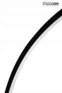 LAMPA ścienna KINKIET LED HOOP 80 CZARNY METAL AKRYL Moosee MOOSEE LAMPA ścienna KINKIET LED HOOP 80 CZARNY METAL AKRYL Moosee MOOSEE