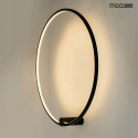 LAMPA ścienna KINKIET LED HOOP 80 CZARNY METAL AKRYL Moosee MOOSEE LAMPA ścienna KINKIET LED HOOP 80 CZARNY METAL AKRYL Moosee MOOSEE