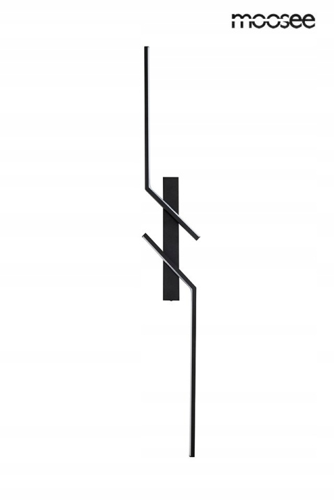 LAMPA ścienna KINKIET LED MAISON 100 CZARNY METAL AKRYL Moosee MOOSEE ELEGANCKI I STYLOWY LAMPA ścienna KINKIET LED MAISON 100 CZARNY METAL AKRYL Moosee MOOSEE ELEGANCKI I STYLOWY