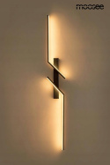 LAMPA ścienna KINKIET LED MAISON 100 CZARNY METAL AKRYL Moosee MOOSEE ELEGANCKI I STYLOWY LAMPA ścienna KINKIET LED MAISON 100 CZARNY METAL AKRYL Moosee MOOSEE ELEGANCKI I STYLOWY