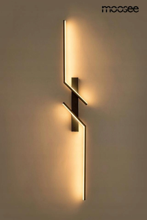 LAMPA ścienna KINKIET LED MAISON 100 CZARNY METAL AKRYL Moosee MOOSEE ELEGANCKI I STYLOWY LAMPA ścienna KINKIET LED MAISON 100 CZARNY METAL AKRYL Moosee MOOSEE ELEGANCKI I STYLOWY
