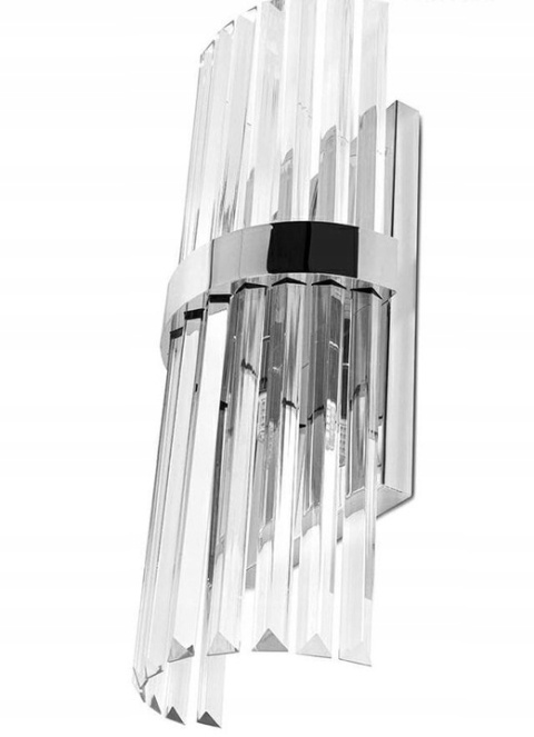 LAMPA ścienna KINKIET MILAGRO CHROM METAL KLOSZE KRYSZTAŁOWE BEZBARWNE G9 Moosee MOOSEE LAMPA ścienna KINKIET MILAGRO CHROM METAL KLOSZE KRYSZTAŁOWE BEZBARWNE G9 Moosee MOOSEE