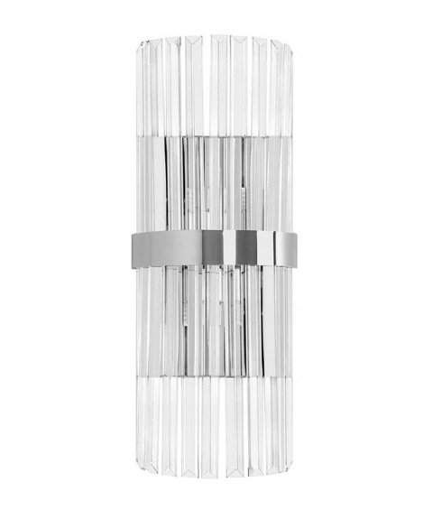 LAMPA ścienna KINKIET MILAGRO CHROM METAL KLOSZE KRYSZTAŁOWE BEZBARWNE G9 Moosee MOOSEE LAMPA ścienna KINKIET MILAGRO CHROM METAL KLOSZE KRYSZTAŁOWE BEZBARWNE G9 Moosee MOOSEE