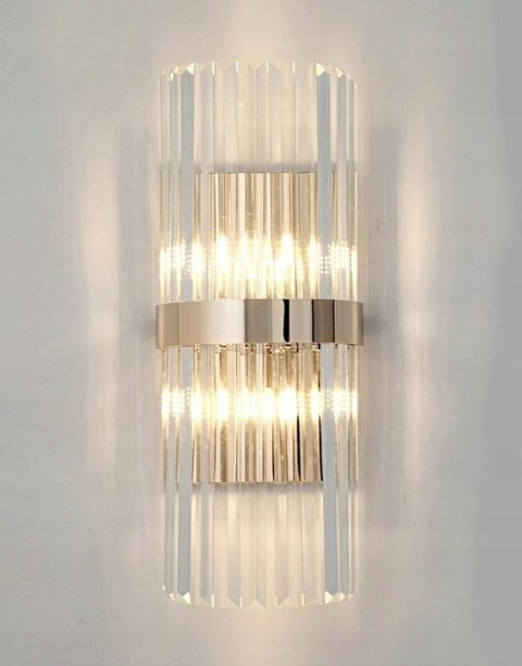 LAMPA ścienna KINKIET MILAGRO CHROM METAL KLOSZE KRYSZTAŁOWE BEZBARWNE G9 Moosee MOOSEE LAMPA ścienna KINKIET MILAGRO CHROM METAL KLOSZE KRYSZTAŁOWE BEZBARWNE G9 Moosee MOOSEE