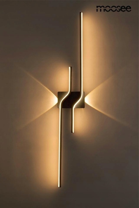 LAMPA ścienna KINKIET LED ROCHE 100 CZARNY STAL SZKŁO AKRYL Moosee MOOSEE LAMPA ścienna KINKIET LED ROCHE 100 CZARNY STAL SZKŁO AKRYL Moosee MOOSEE