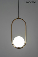 LAMPA WISZĄCA AURELIA 40 ZŁOTA E14 Moosee MOOSEE METAL KLOSZ - KULA SZKŁO BIAŁE LAMPA WISZĄCA AURELIA 40 ZŁOTA E14 Moosee MOOSEE METAL KLOSZ - KULA SZKŁO BIAŁE