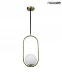 LAMPA WISZĄCA AURELIA 40 ZŁOTA E14 Moosee MOOSEE METAL KLOSZ - KULA SZKŁO BIAŁE LAMPA WISZĄCA AURELIA 40 ZŁOTA E14 Moosee MOOSEE METAL KLOSZ - KULA SZKŁO BIAŁE